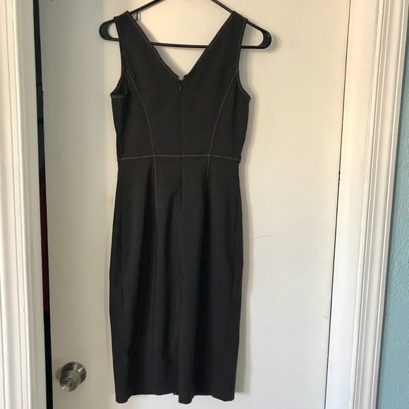 Express stretch sleeveless brown dress . - Picture 8 of 8